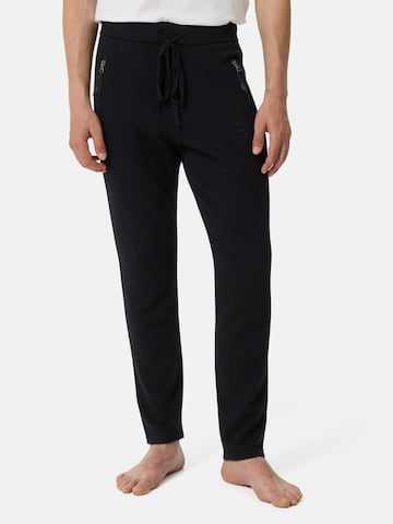Slimfit Pantaloni di CASH-MERE.CH in nero: frontale