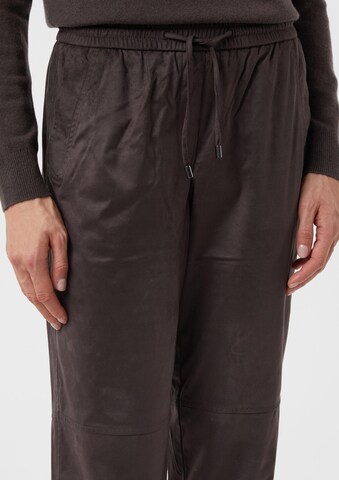 COMMA Loosefit Hose in Braun