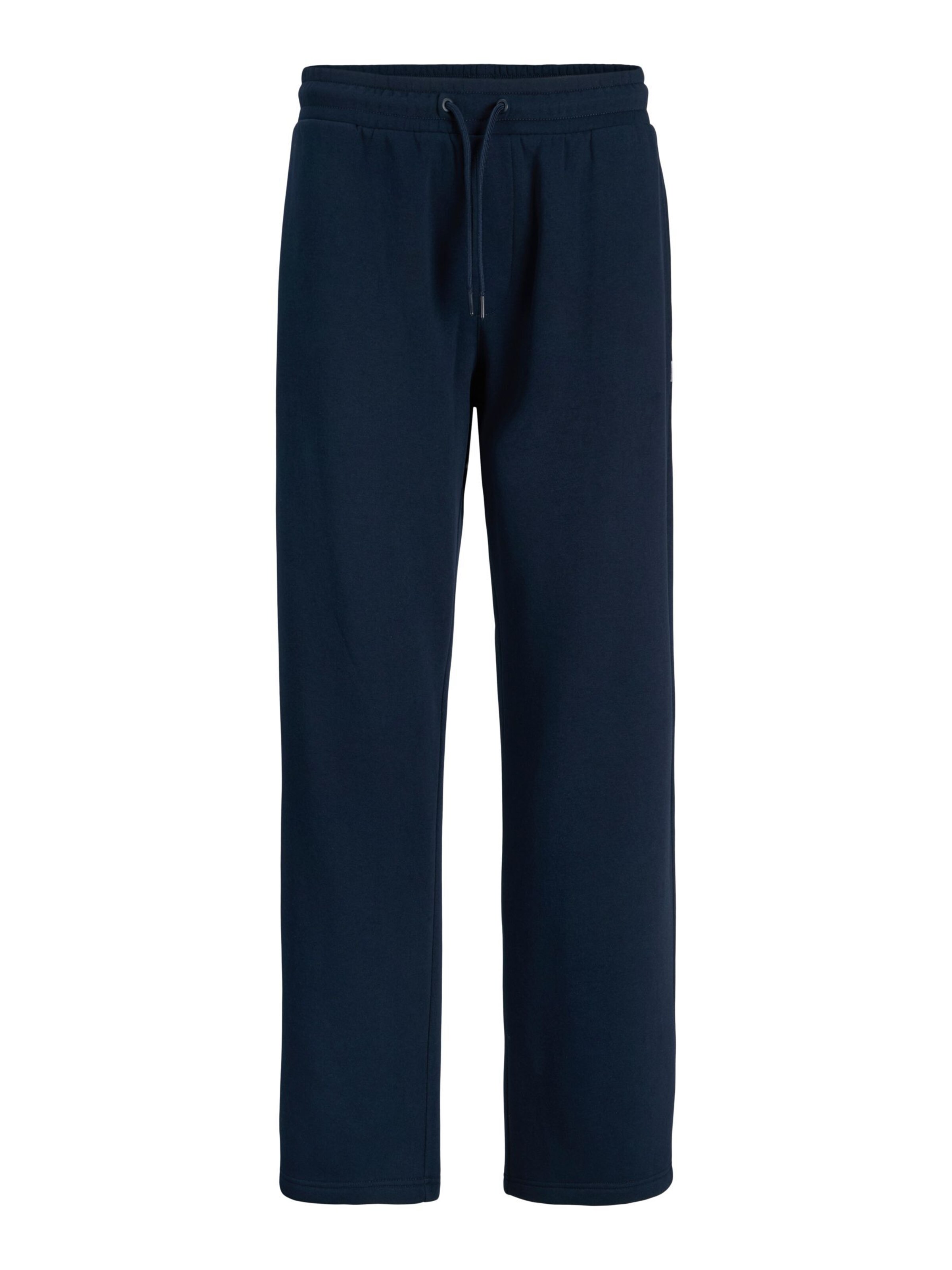 JACK & JONES Wide Leg Hose in Blau: Vorderseite
