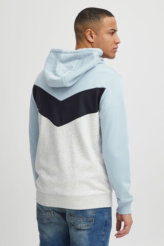 INDICODE JEANS Zip-Up Hoodie in Blue