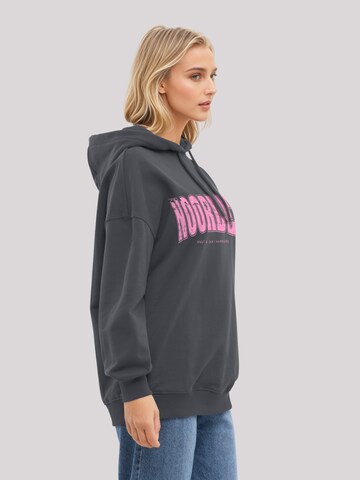 F4NT4STIC Sweatshirt 'Knut & Jan Hamburg Noorden Collegiate Pink' in Schwarz