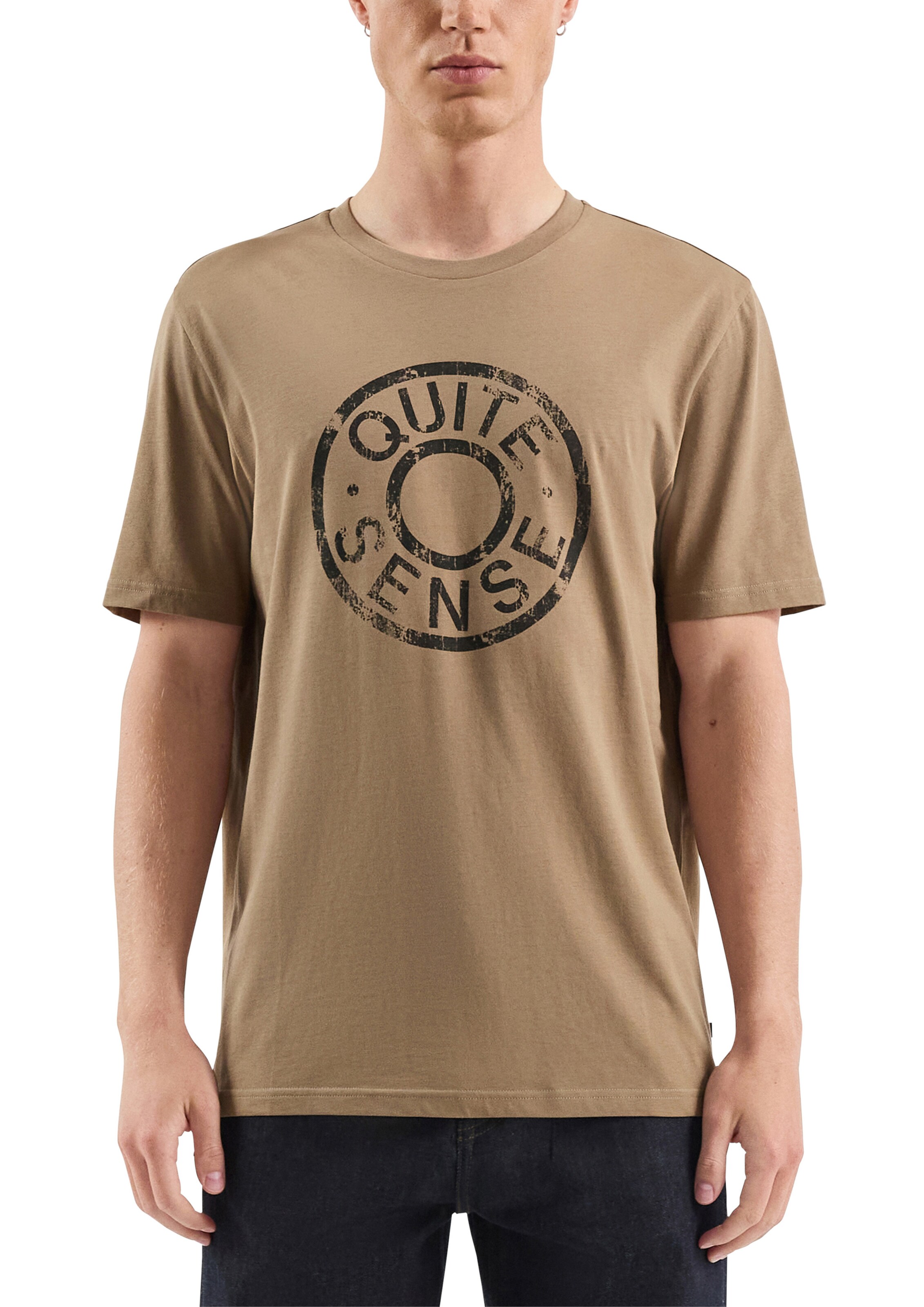 T-Shirt QS en marron