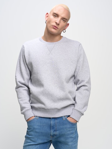 BIG STAR Sweatshirt ' MARLTONES ' in Grau