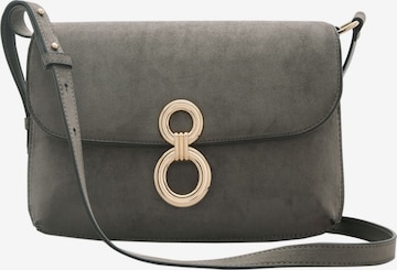 Borsa a tracolla di Lipsy in grigio: frontale
