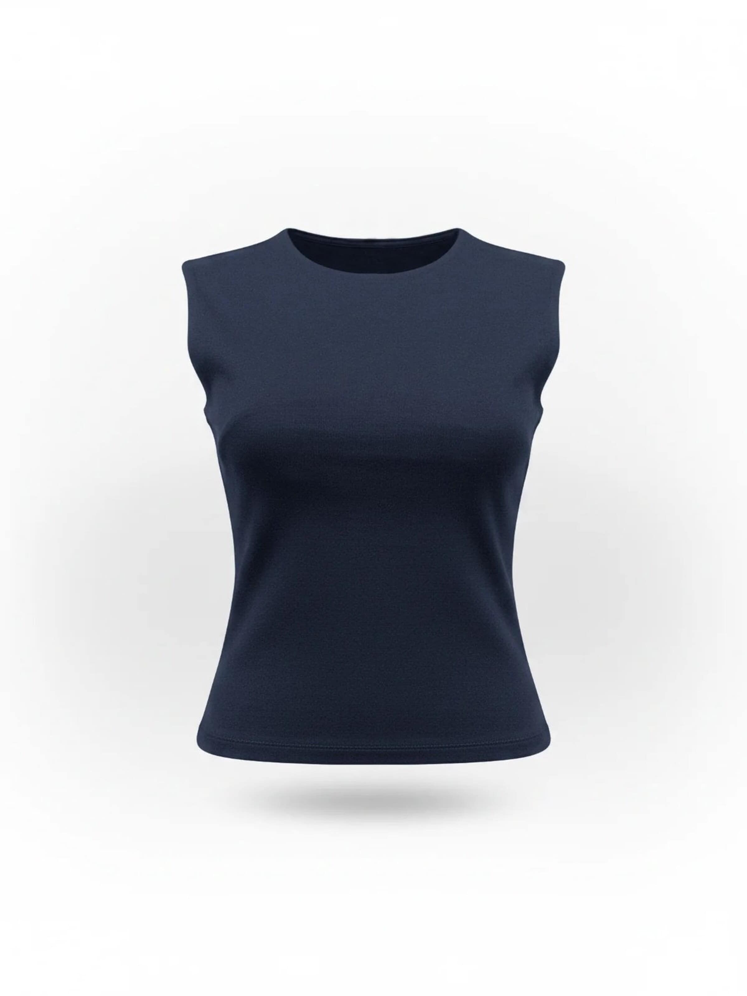 No Matter What Top in Blue
