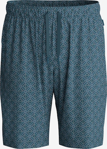 Pantaloncini da pigiama 'RMX Sleep Weekend' di CALIDA in verde: frontale