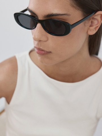 MANGO Top 'TECLI' - Biela