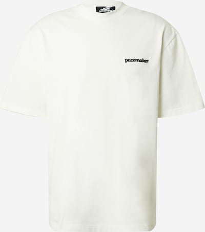 Pacemaker T-Shirt (GOTS) in schwarz / weiß, Produktansicht