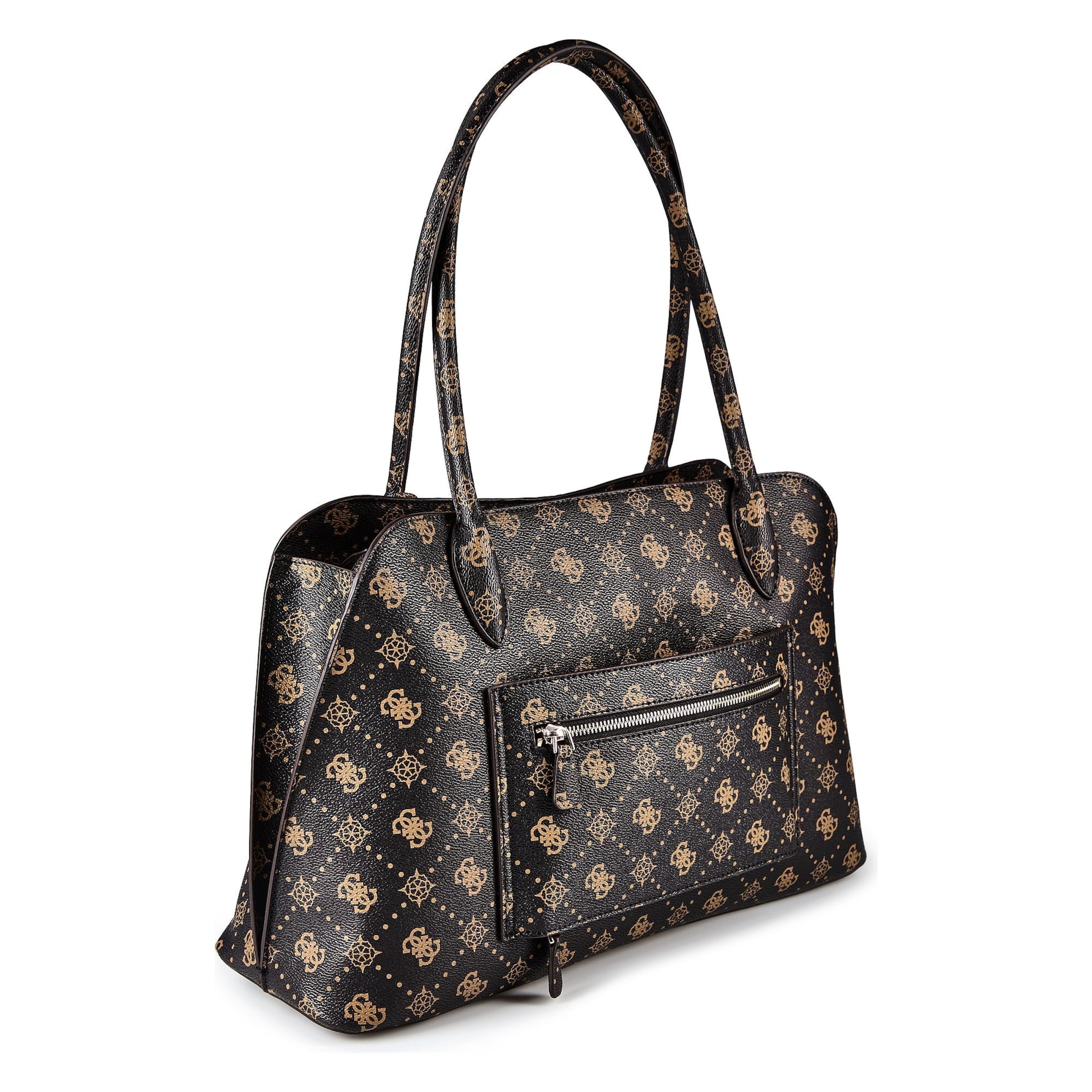 Borsa a spalla 'Patsie' di GUESS in marrone