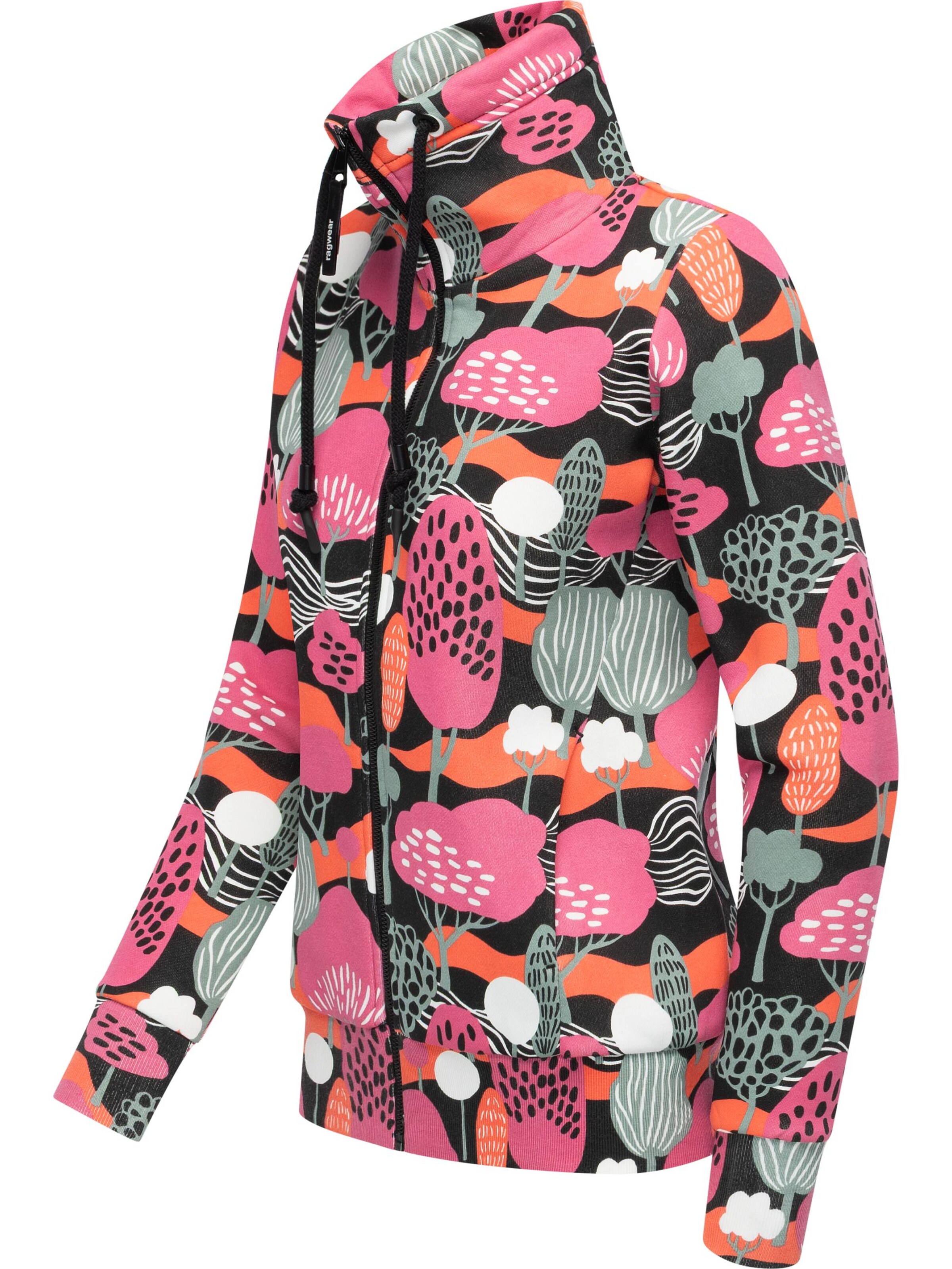 Ragwear Sweatjacke 'Ronette' in Mischfarben