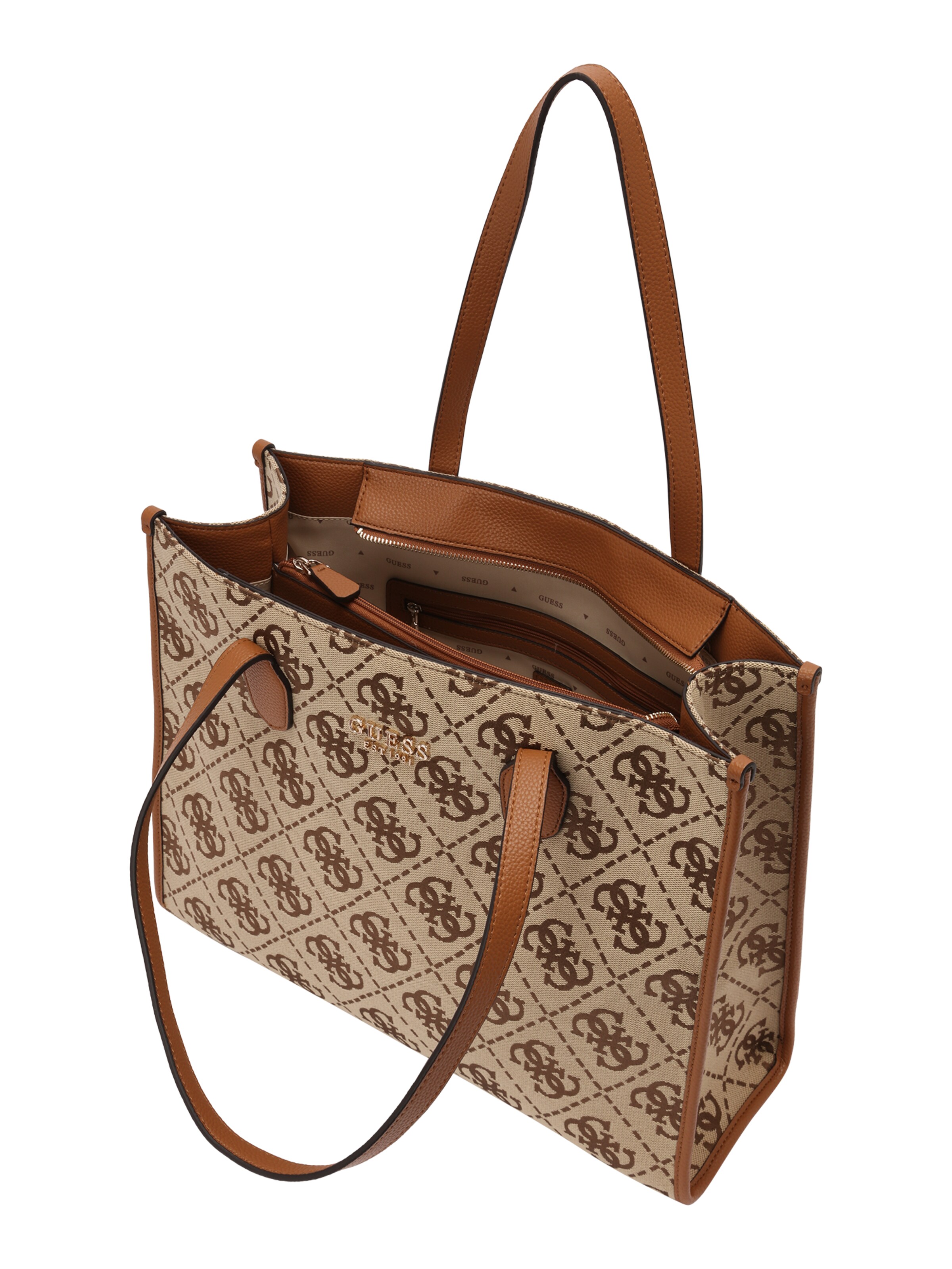 Cabas 'Silvana' GUESS en marron