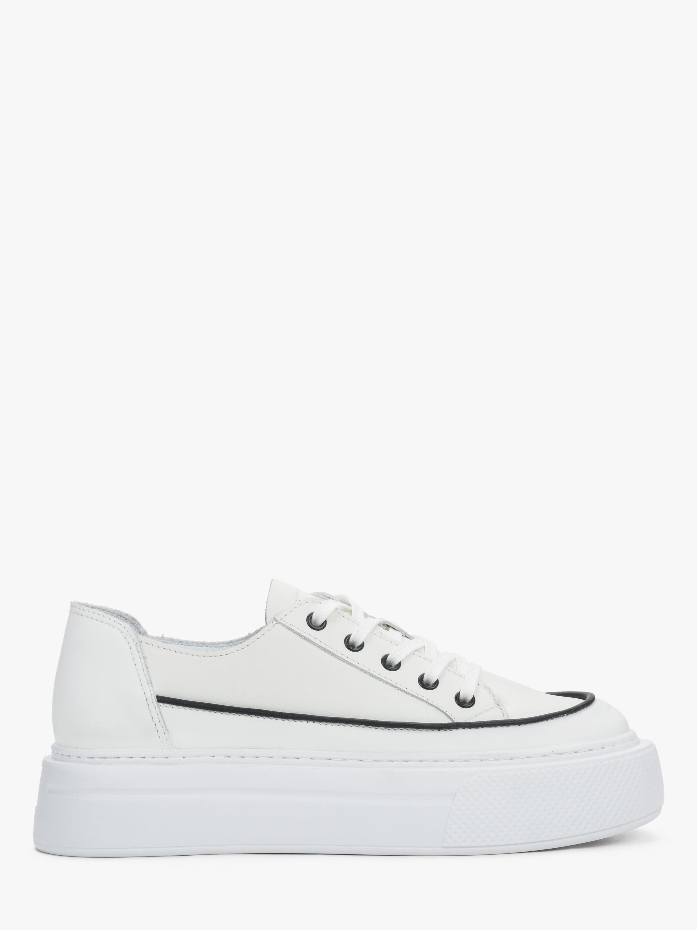 Estro Zapatillas deportivas bajas '09-3848' en 36 en blanco, Vista del producto