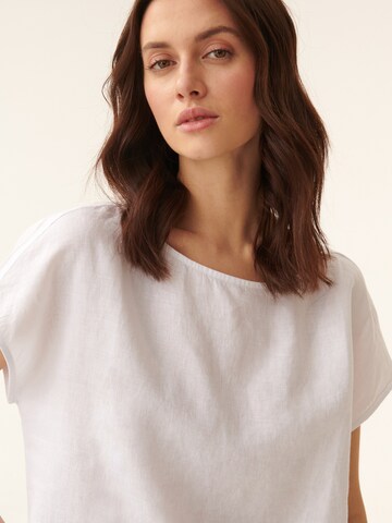 Camicia da donna 'Oma' di TATUUM in bianco