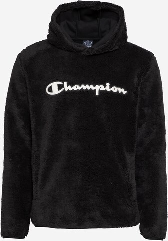 Coupe regular Sweat-shirt Champion Authentic Athletic Apparel en noir : devant