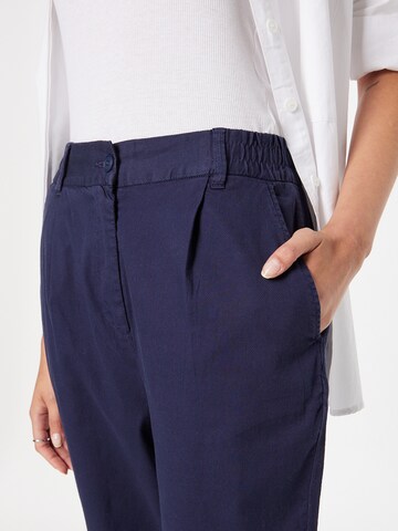 UNITED COLORS OF BENETTON Regular Pleat-Front Pants in Blue