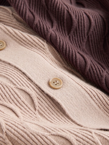 Next Вязаная кофта в Бежевый