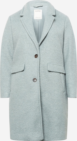 Esprit Curves Between-Seasons Coat in Green: front