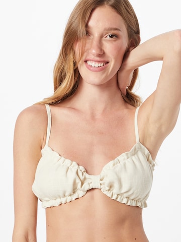 Undress Code Triangel BH 'Ramie' in Beige: voorkant