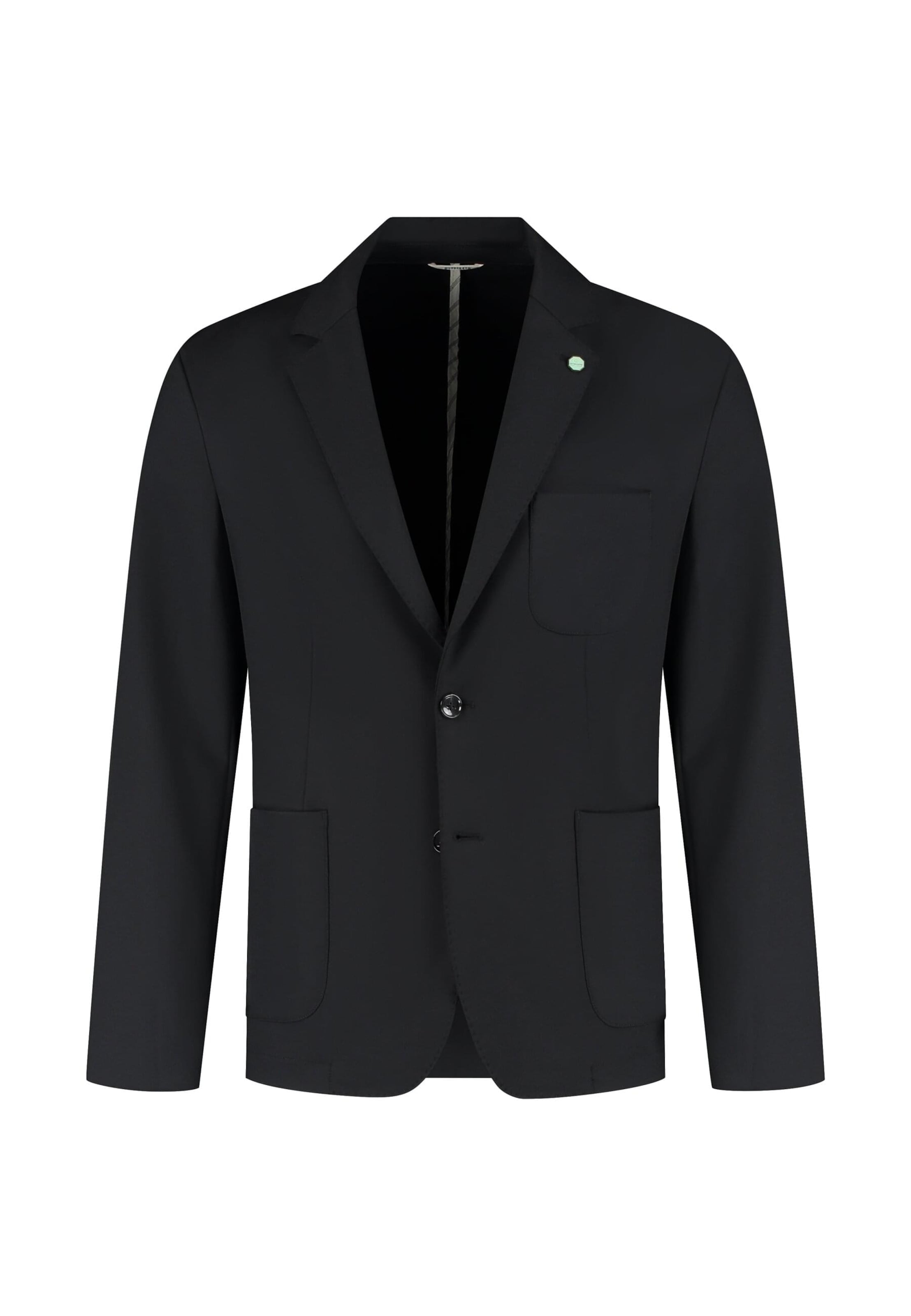 Regular fit Giacca da completo 'Norris' di Dstrezzed in nero: frontale