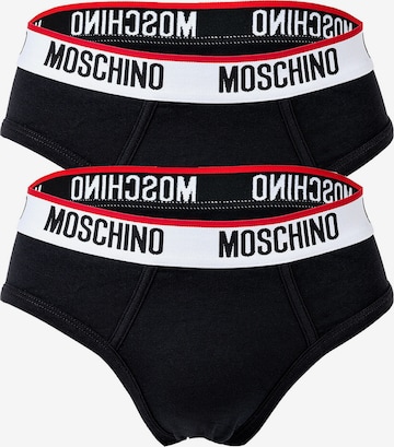 Moschino Underwear Slip in Zwart: voorkant