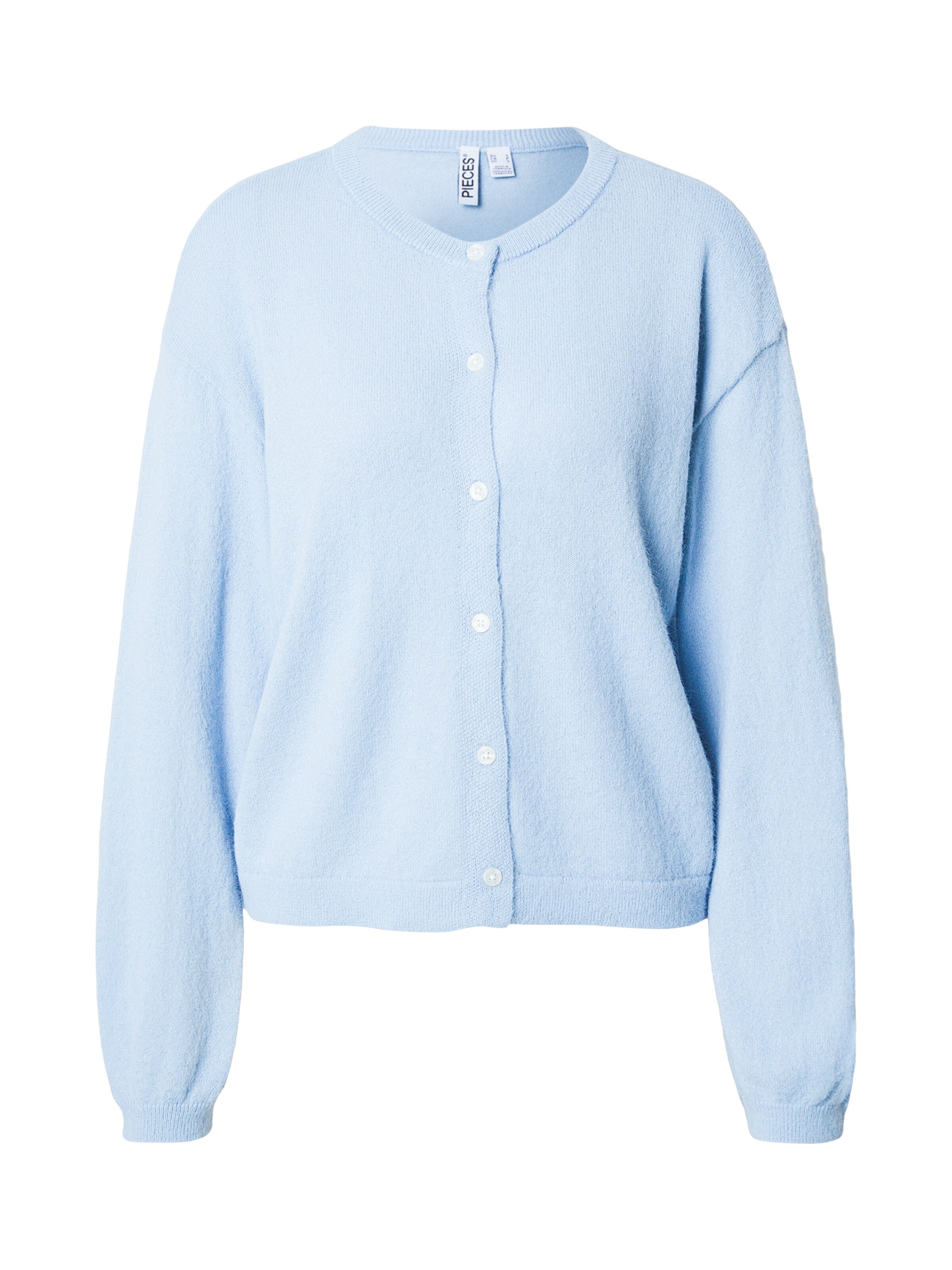 PIECES Πλεκτή ζακέτα 'PCNAOMI' σε γαλάζιο, Άποψη προϊόντος