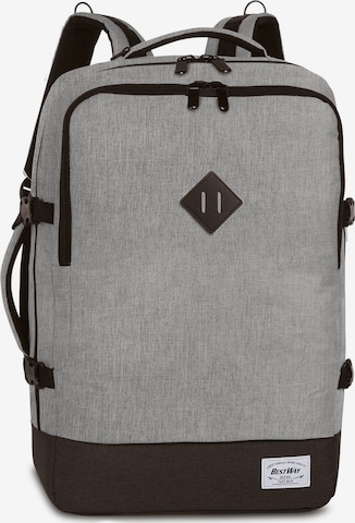 Worldpack Rucksack 'Bestway Cabin Pro' in Grau: Vorderseite