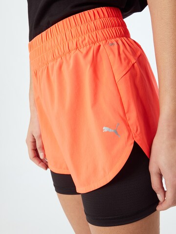 PUMA Skinny Sportbyxa i orange