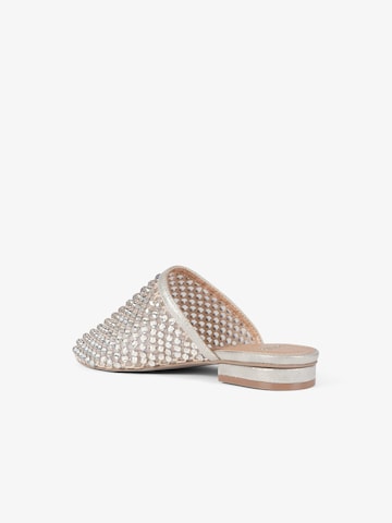 Clogs di EXE in oro