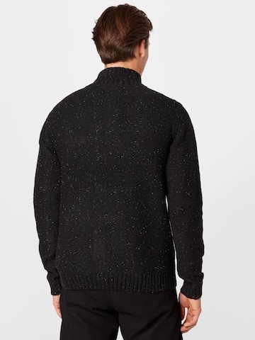 INDICODE JEANS Sweater 'Hamilton' in Black
