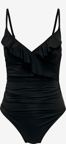 Maillot de bain ONLY en noir : devant