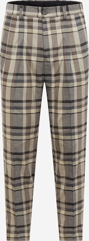 Coupe slim Pantalon BURTON MENSWEAR LONDON en beige : devant