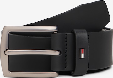 TOMMY HILFIGER Колан 'DENTON 4.0' в черно: отпред