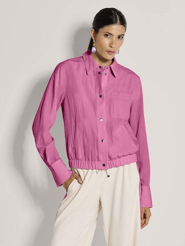 Chemisier MADELEINE en rose : devant