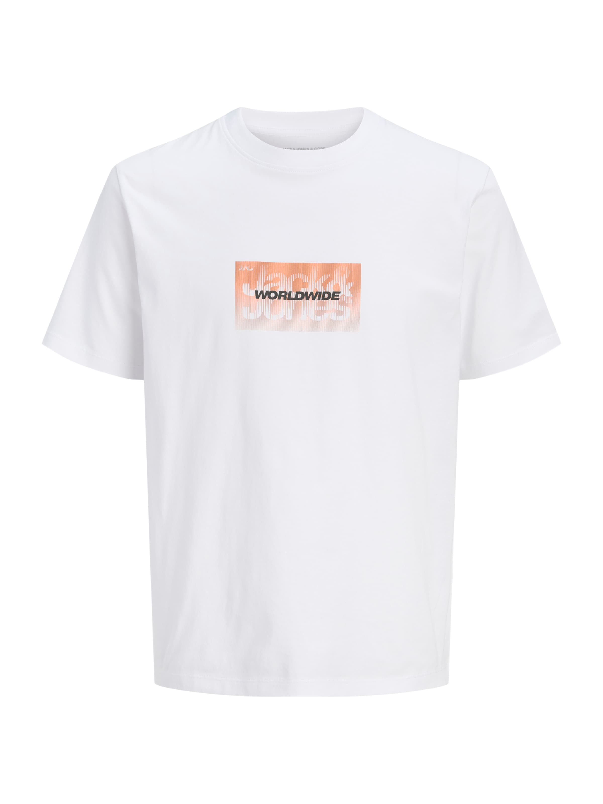 Jack & Jones Junior Shirts 'JCOECHO' i hvid: forside