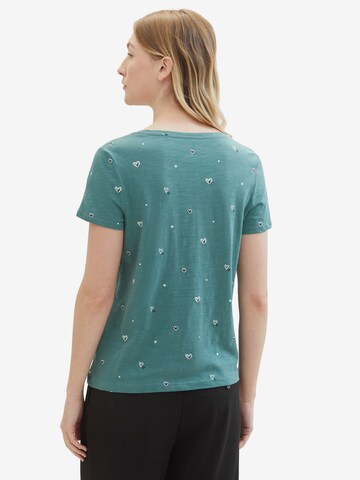 T-shirt TOM TAILOR en vert