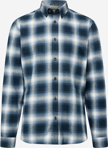 Lindbergh Regular fit Button Up Shirt in Blue: front