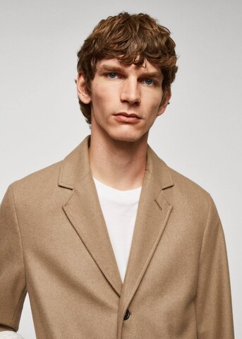 MANGO MAN Winter Coat 'hake' in Brown