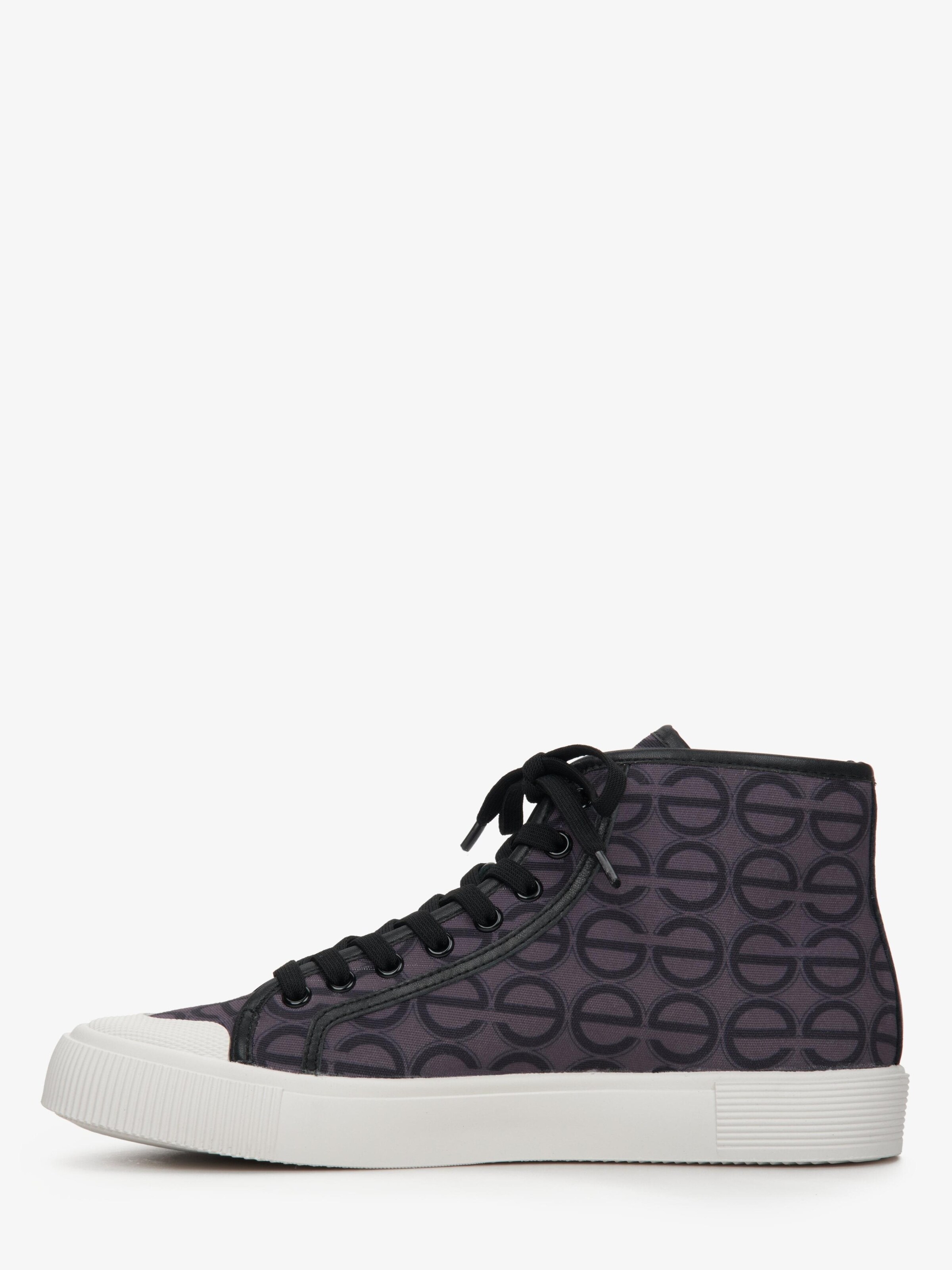Estro Sneakersy wysokie '009-3' w kolorze czarny