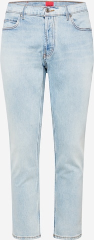 HUGO Red Regular Jeans i blå: framsida
