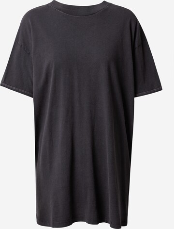 Cotton On - Camiseta talla grande en negro: frente