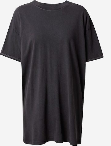 Cotton On Oversized Shirt in Black: front