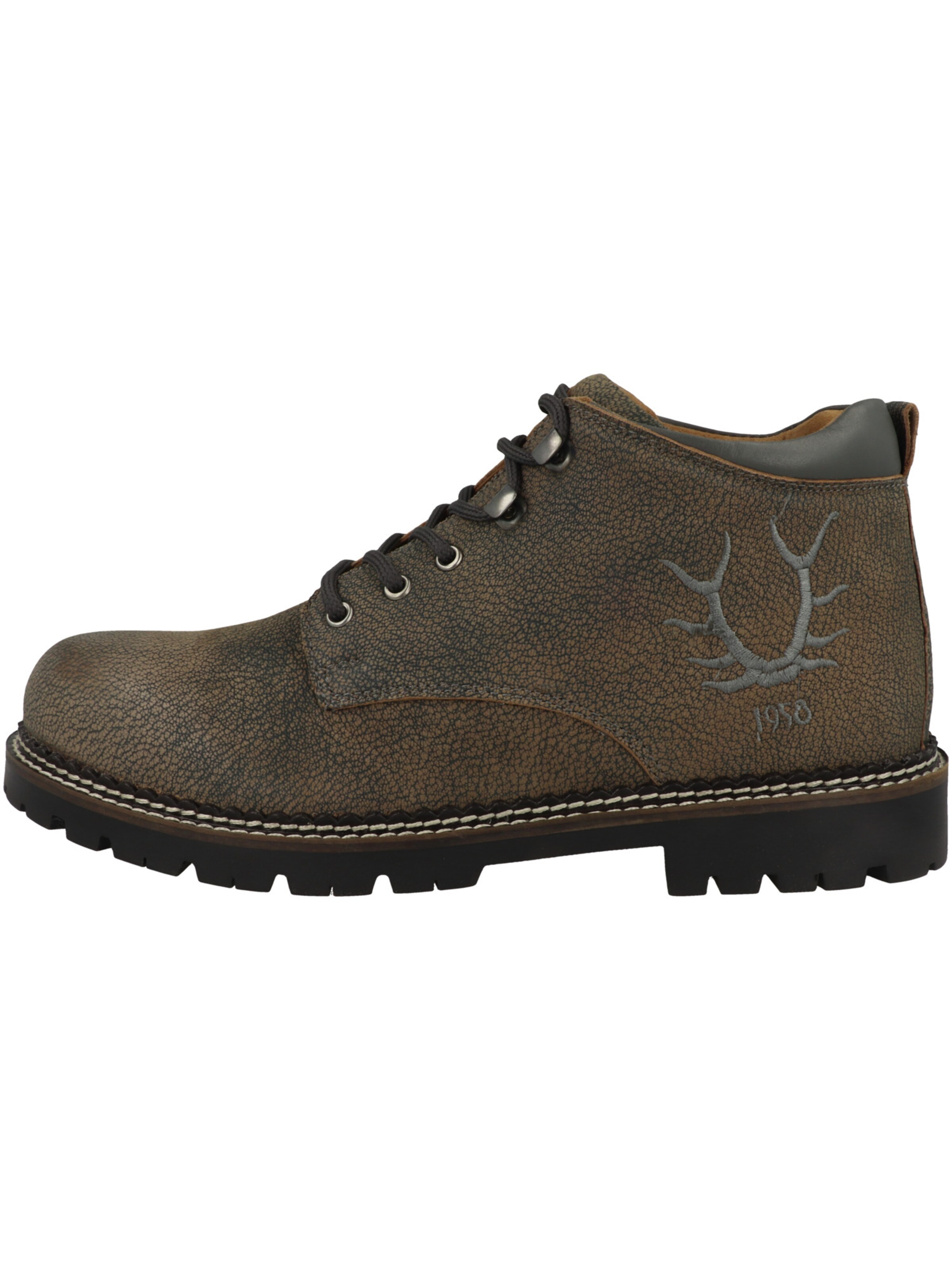 Krüger Buam Lace-up shoe 'Anton' in Brown: front