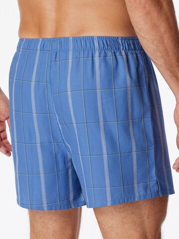 SCHIESSER - Calzoncillo boxer ' Multipacks ' en azul