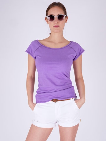Fraternel Shirt‌‌‌ in Lila: Vorderseite