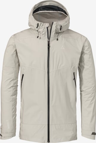 Schöffel Outdoorjacke 'Vistdal' in Weiß: Vorderseite