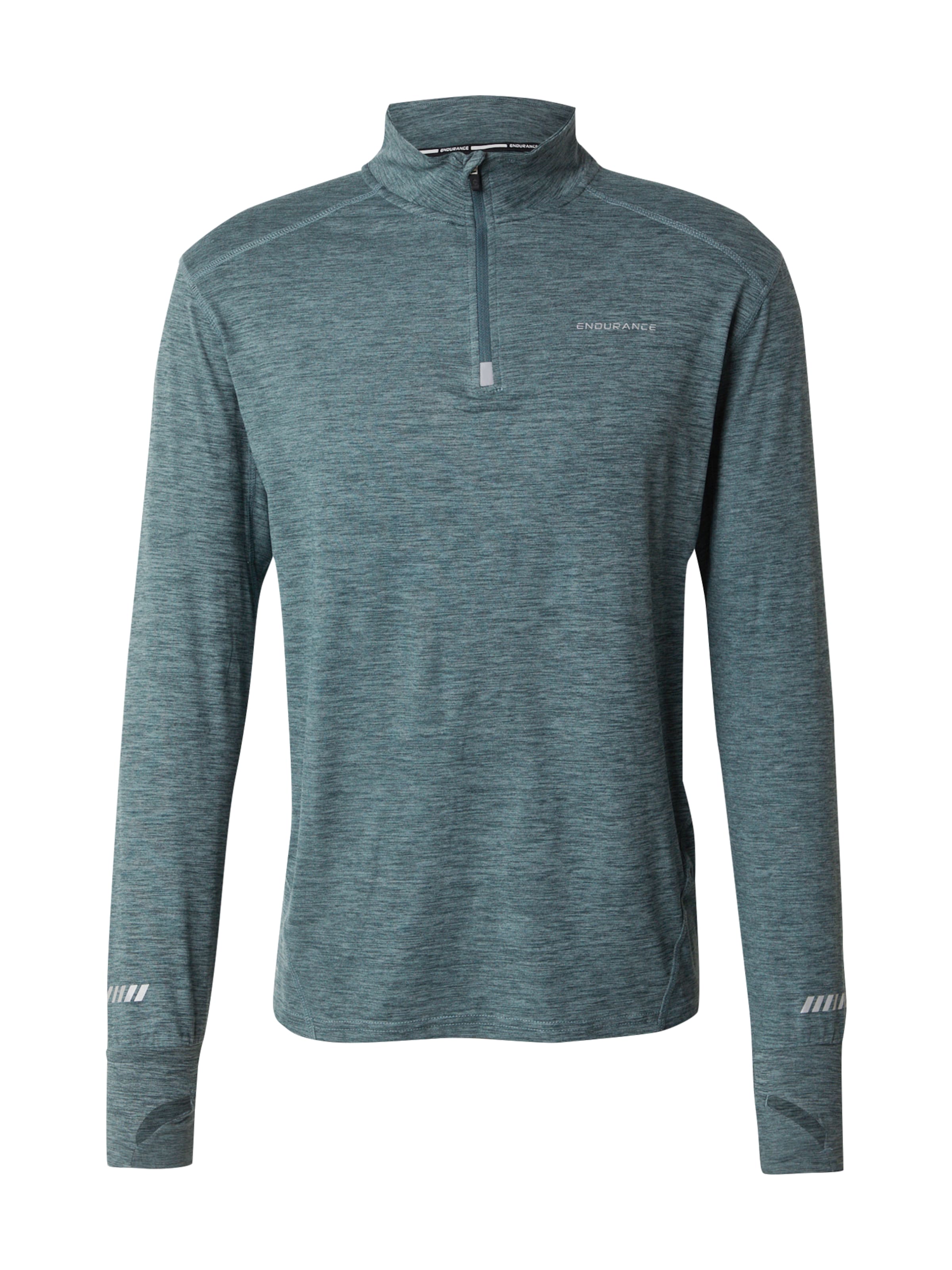 ENDURANCE Λειτουργικό μπλουζάκι 'Tune V2' σε πράσινο: μπροστά