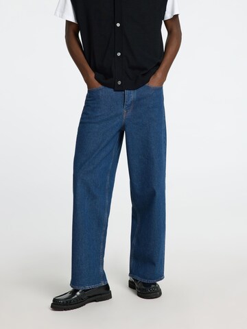 SELECTED Wide leg Jeans in Blue: front