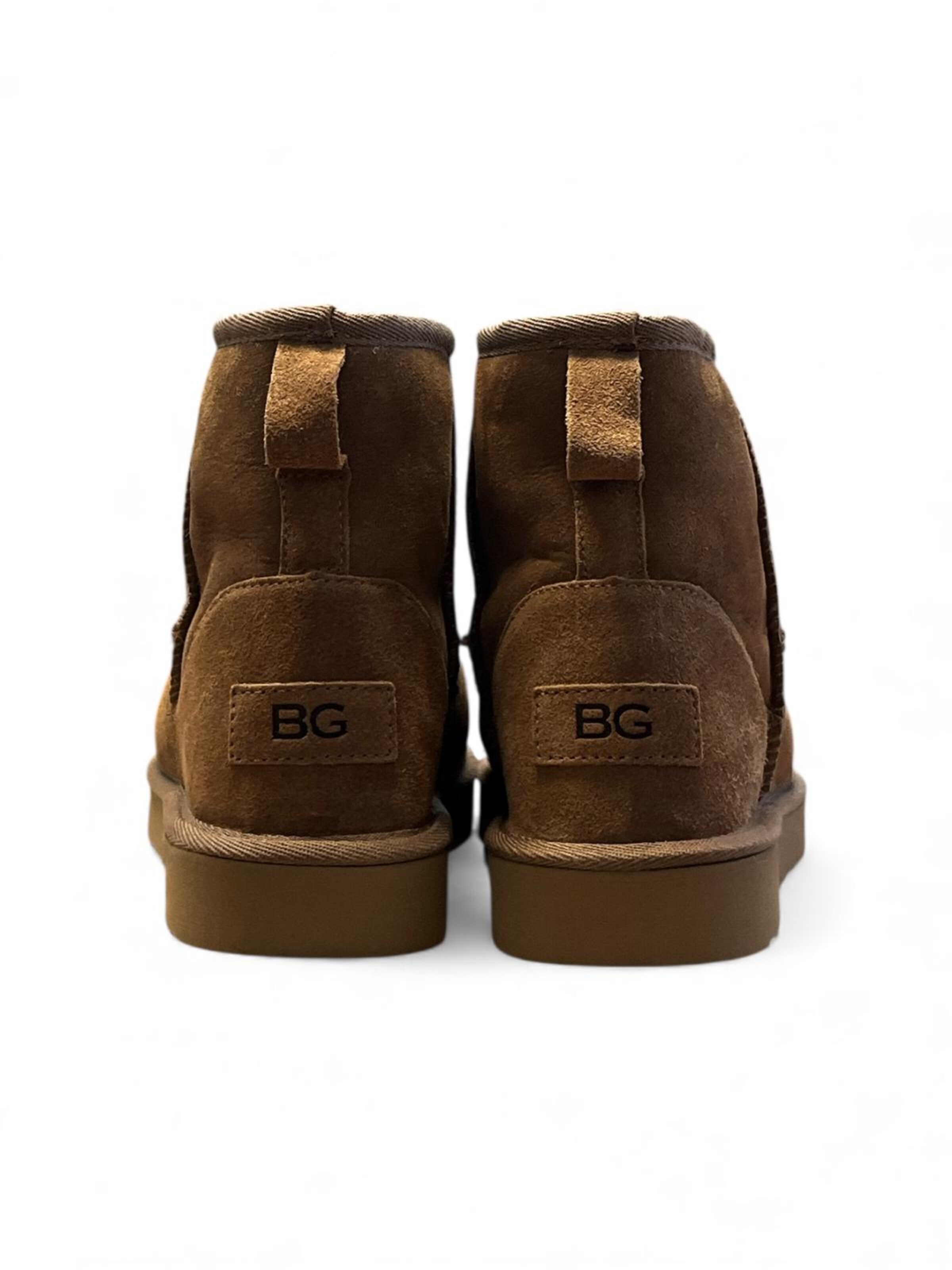 Begoria Booties 'Suede' in Brown