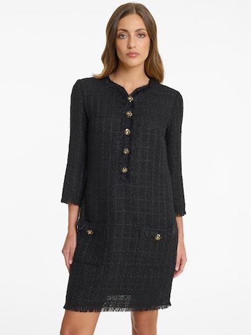 Robe 'Abena' Ana Alcazar en noir : devant