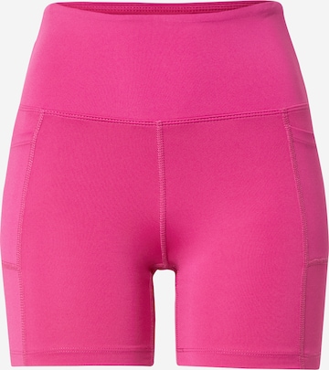 Bally Skinny Spodnie sportowe w kolorze różowy: przód